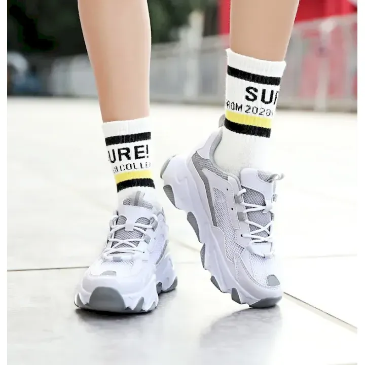 AD61608_1.webp Thick crust shoes within increased Sports shoes for women - Image 1